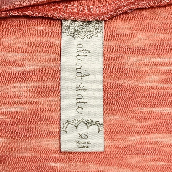 Altar'd State Knit Burnout Sleeveless V-Neck‎ Tank Top Twist Knot Boho Womens XS - Picture 4 of 7